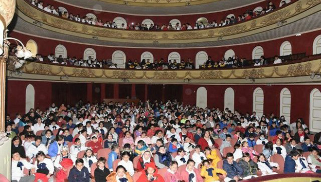 Escuelas del departamento de Salto participaron del festival de cine DIVERCINE