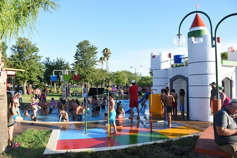 Se inauguró la nueva piscina de niños en Termas del Daymán