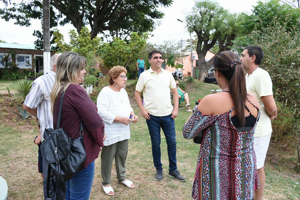 Se presentaron las mejoras en el Paseo 8 de Marzo en barrio Asencio