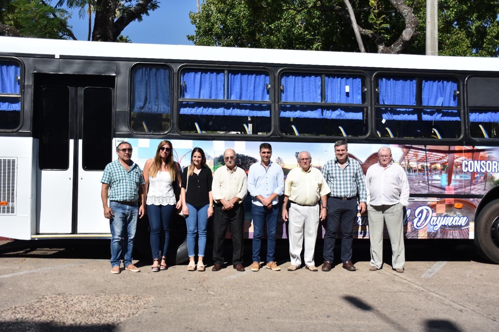 Se presentó el nuevo ploteo de los ómnibus a Termas del Daymán