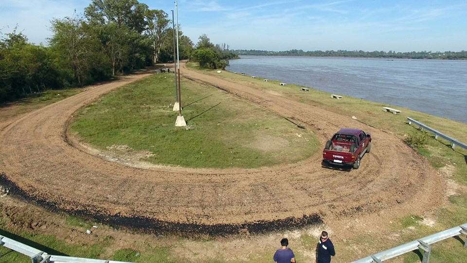 El Intendente realizó una recorrida por distintas obras en la ciudad