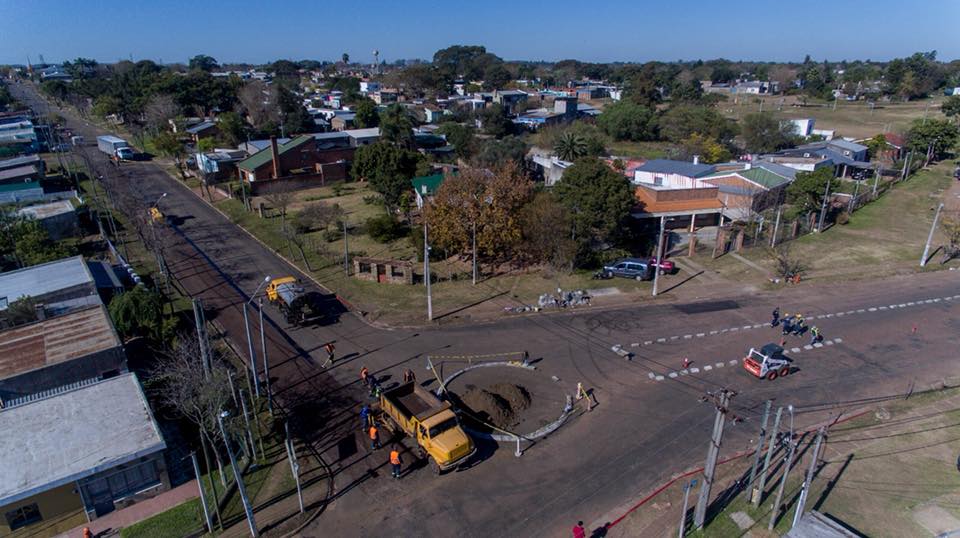 Intendencia continúa realizando obras en varios barrios de la ciudad