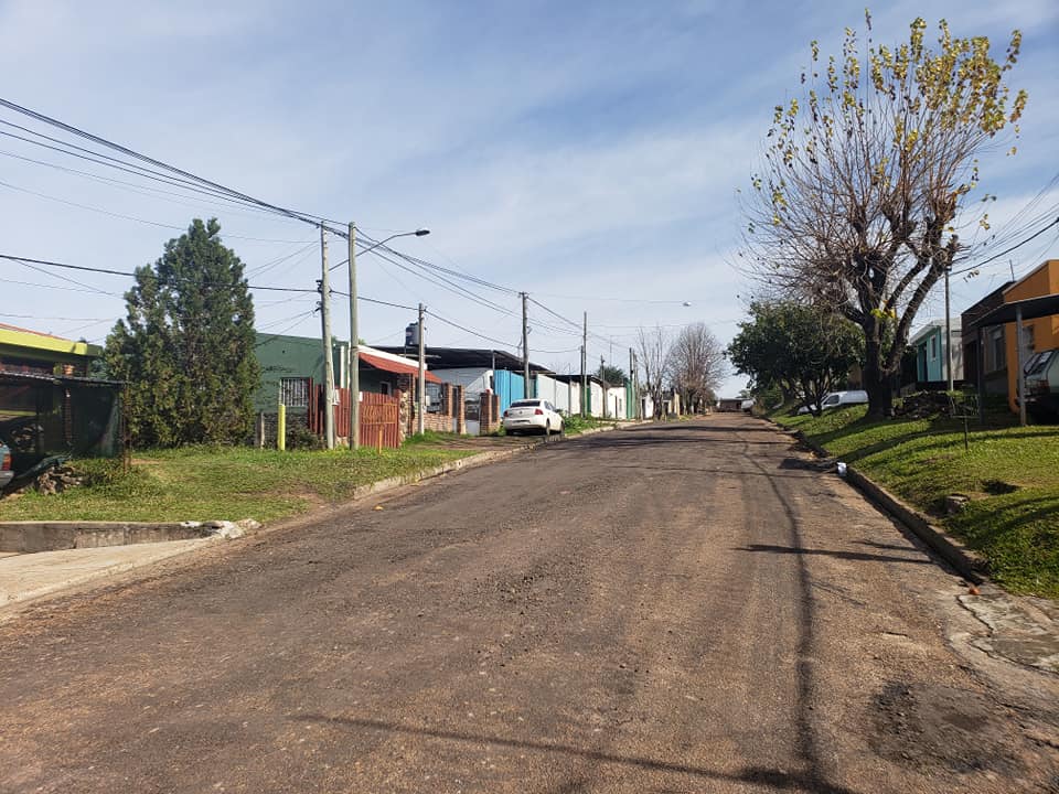 Intendencia comenzó trabajos de recuperación de calles en barrio Parque Solari