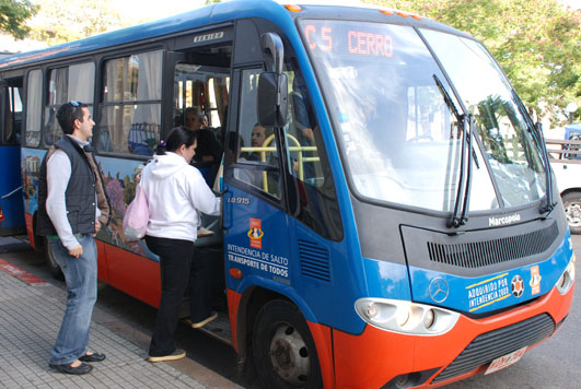 Línea N° 9 hará recorrido normal los sábados en barrio Quiroga