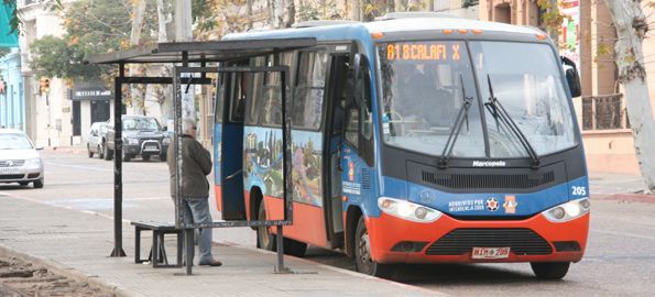 Sin servicio de ómnibus hasta el lunes a la madrugada