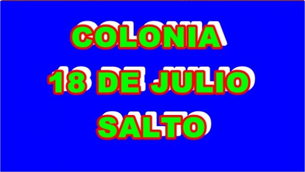 COMISIÓN VECINAL DE COLONIA 18 DE JULIO