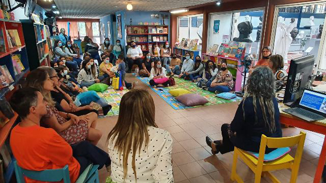 Encuentro en Sala Infantil: IFD de Salto y Universidad FURG de Río Grande, Brasil