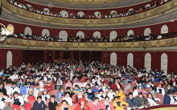 Escuelas del departamento de Salto participaron del festival de cine DIVERCINE