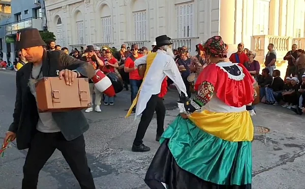 Se realizaron las “Llamadas de Primavera” organizadas por las Comparsas Lubolas de Salto y la Coordinación de Cultura